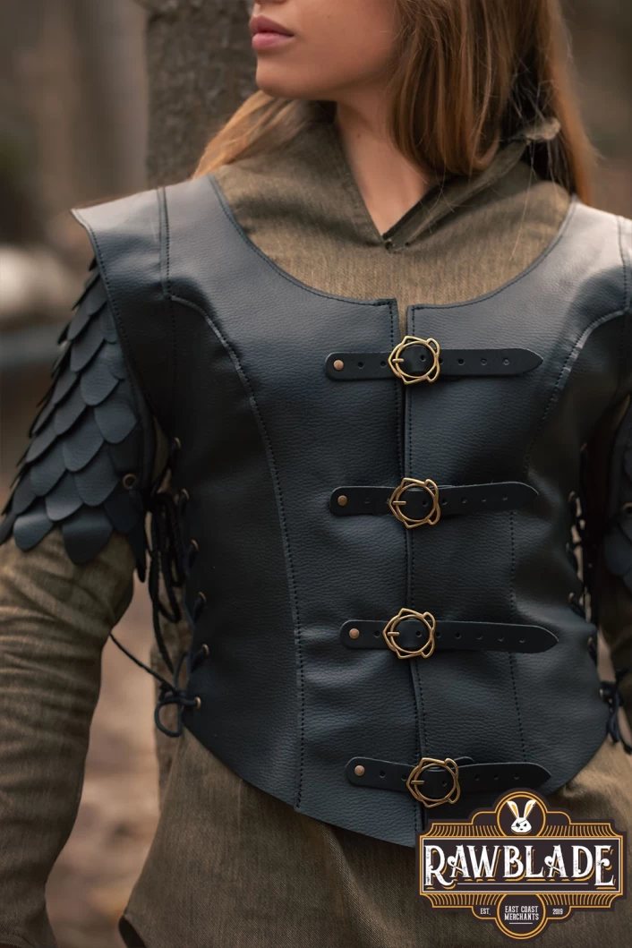 Tehera Medieval Jerkin - Balck