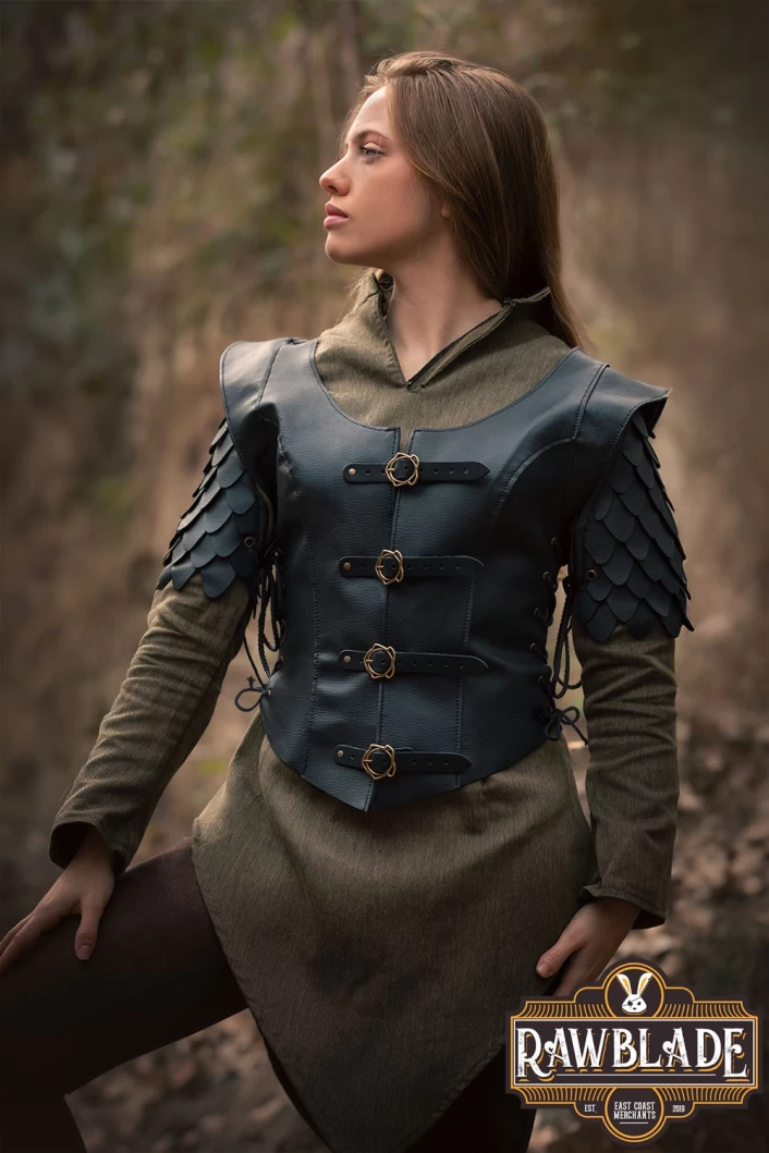 Tehera Medieval Jerkin - Balck