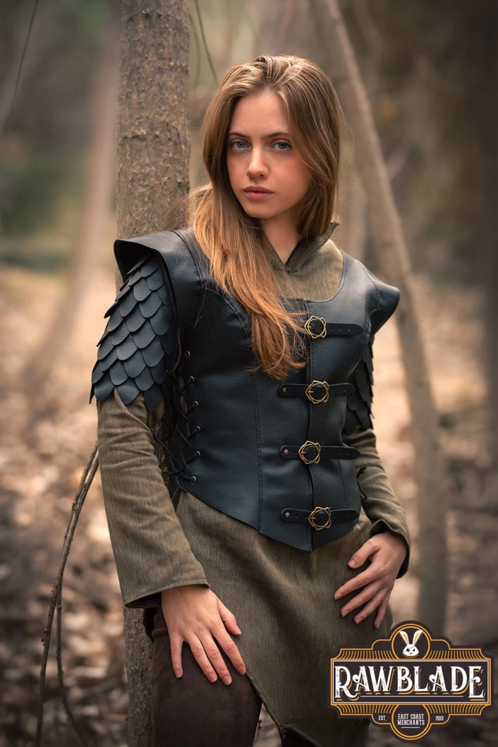 Tehera Medieval Jerkin - Balck
