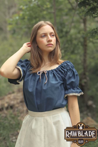 Emma Blouse – Blue