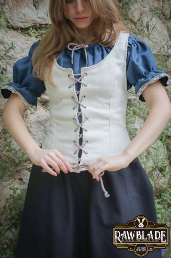 Emma Corset, White