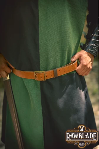 Lawrence Rustic Tabard - Green/Black