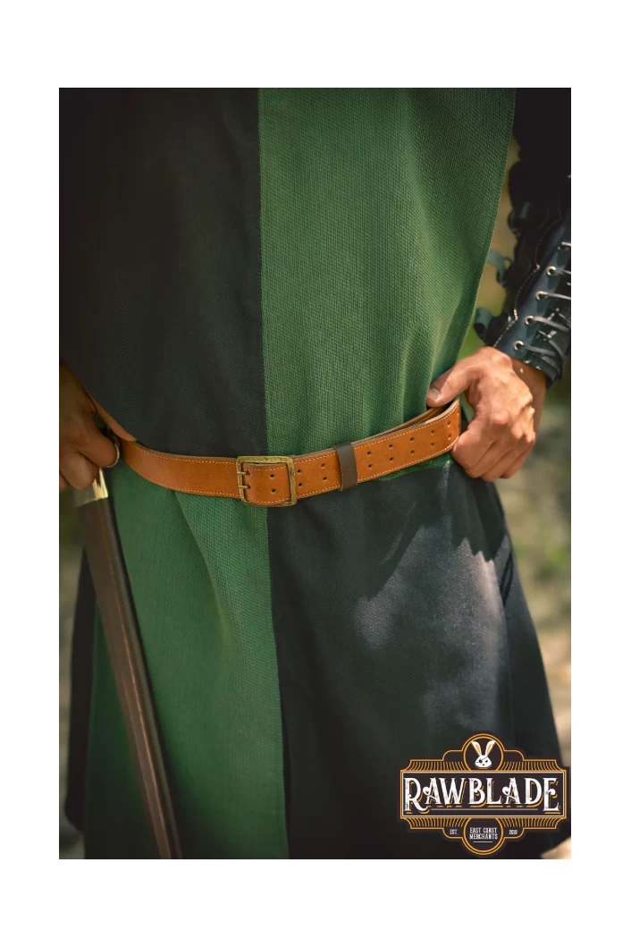 Lawrence Rustic Tabard - Green/Black