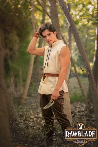 Outrider Sleeveless Shirt - Beige