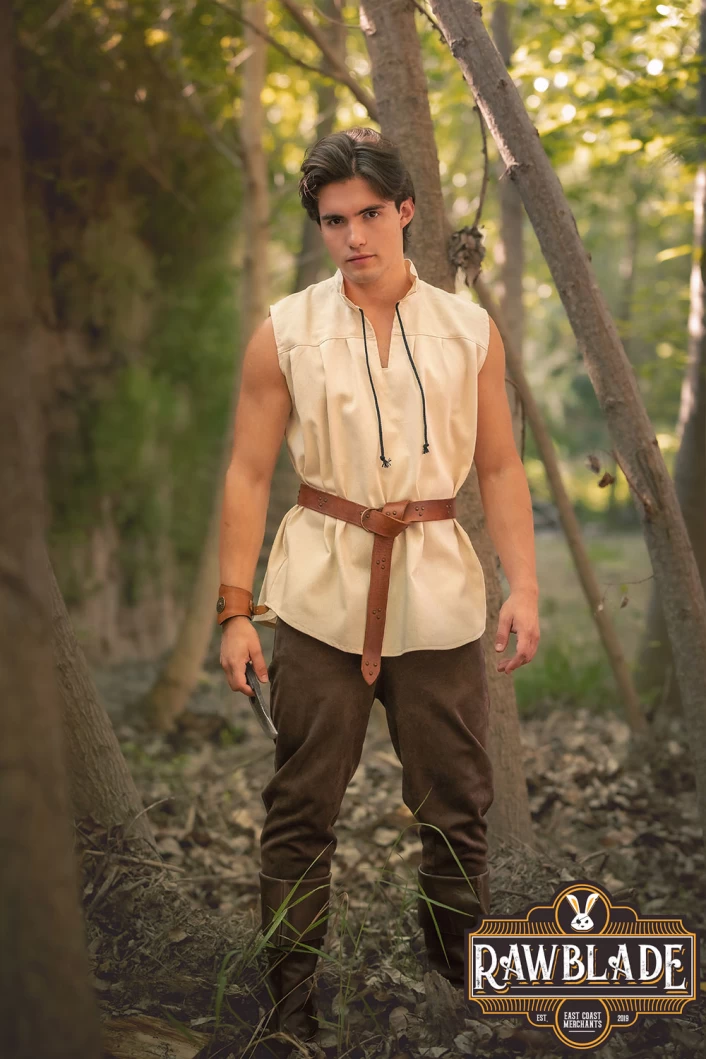 Outrider Sleeveless Shirt - Beige