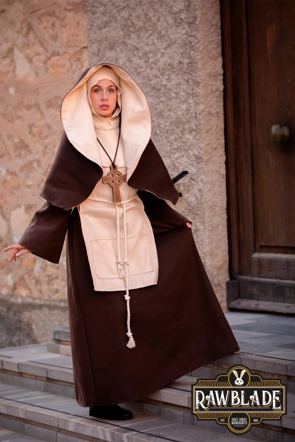 Disfraz de monja franciscana