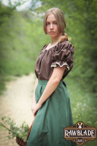 Emma Blouse – Brown