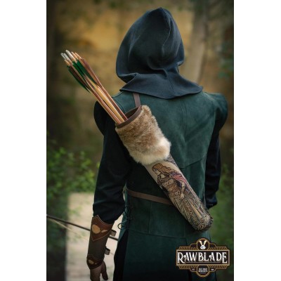 Freya Leather Back Quiver
