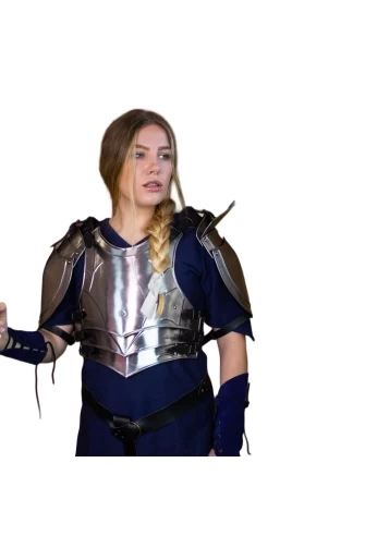 Protector Woman Plate Armor with shoulders