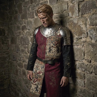 Lawrence Knight Tabard Deluxe Checkered - Weiß