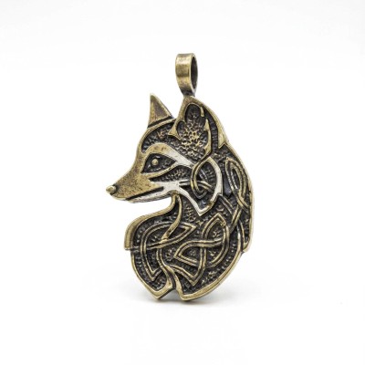 Ruse Fox Amulet - Or