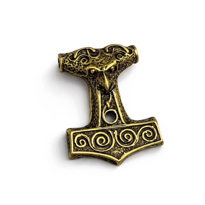 Cunning Fox Amulet - Gold