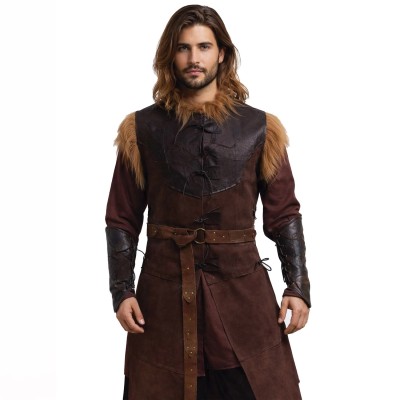 Jerkin en cuir Falcon