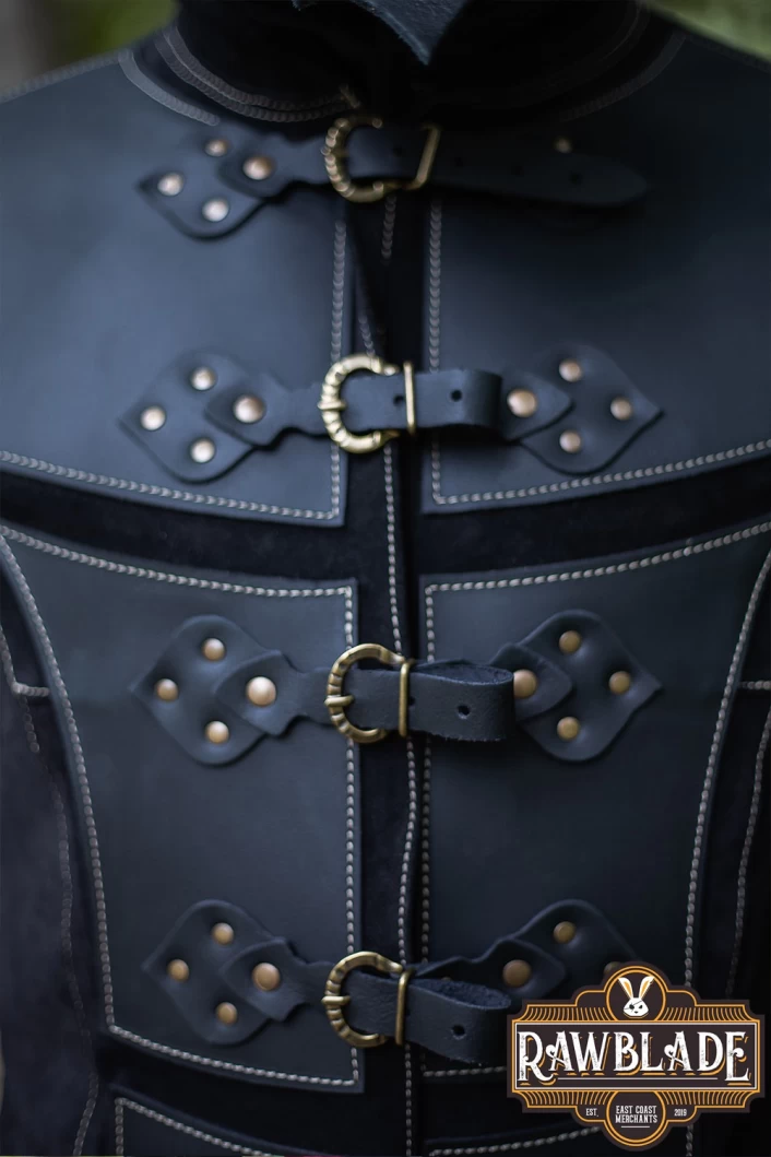 Jittu Jan Armoured Jerkin - Black