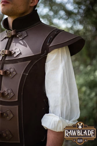 Jittu Jan Armoured Jerkin - Black