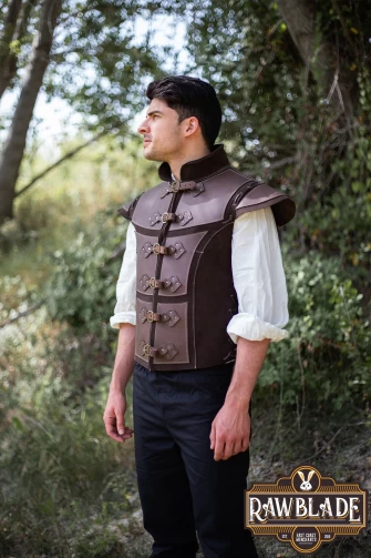 Jittu Jan Armoured Jerkin - Black