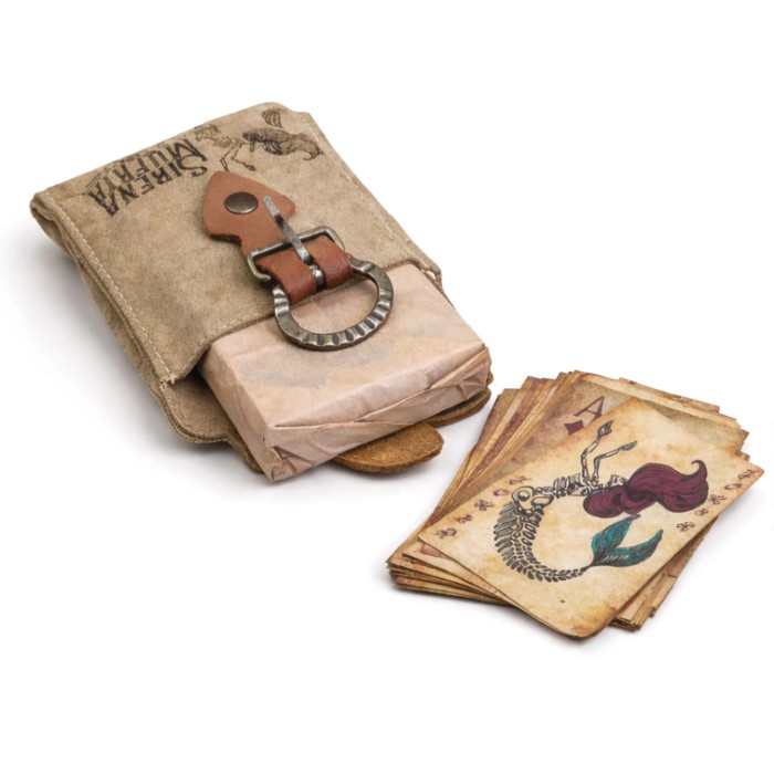 Poignée de poker Pirate Pirate Dead Sirène