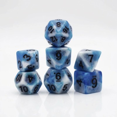 Ancient Dice Set - Blau