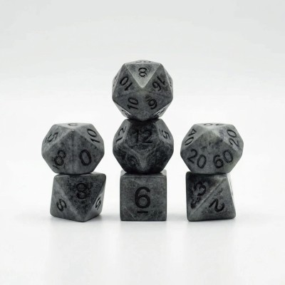 Ancient Dice Set - Steingrau