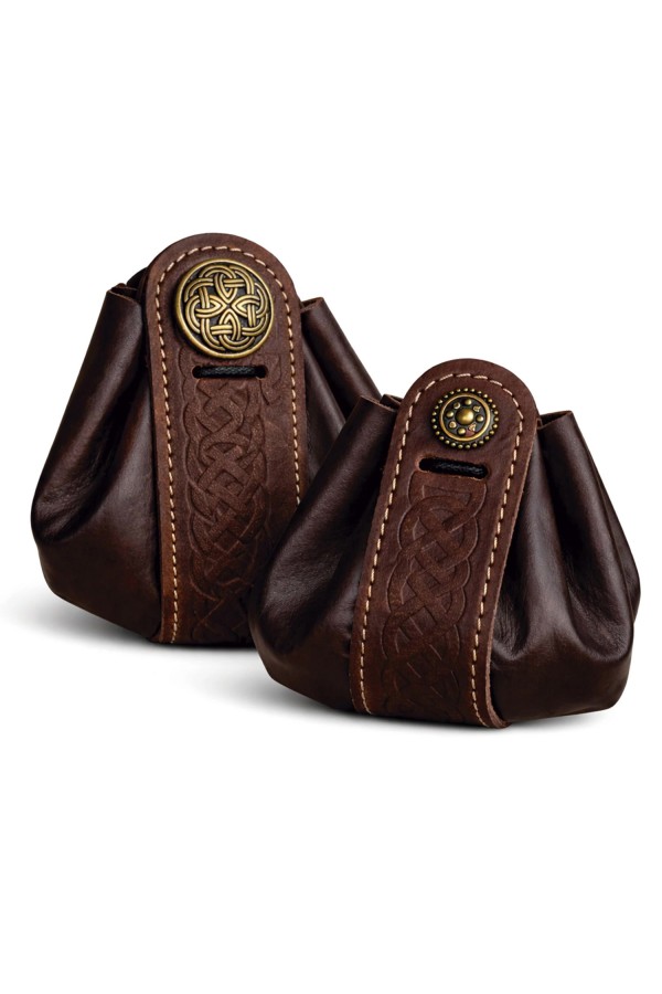 Bolsa Wanderer Pequeña - Cuero Marrón