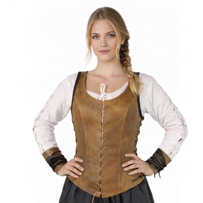Corsetto in pelle Cirilla