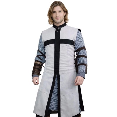 CrussoDer Knight Tabard - Grigio / Nero