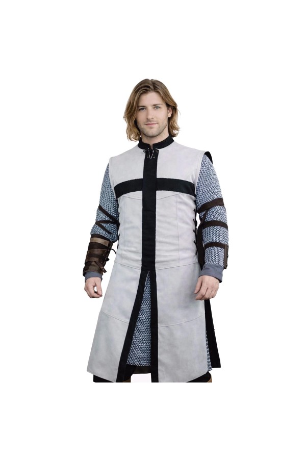 CrussoDer Knight Tabard - Grigio / Nero