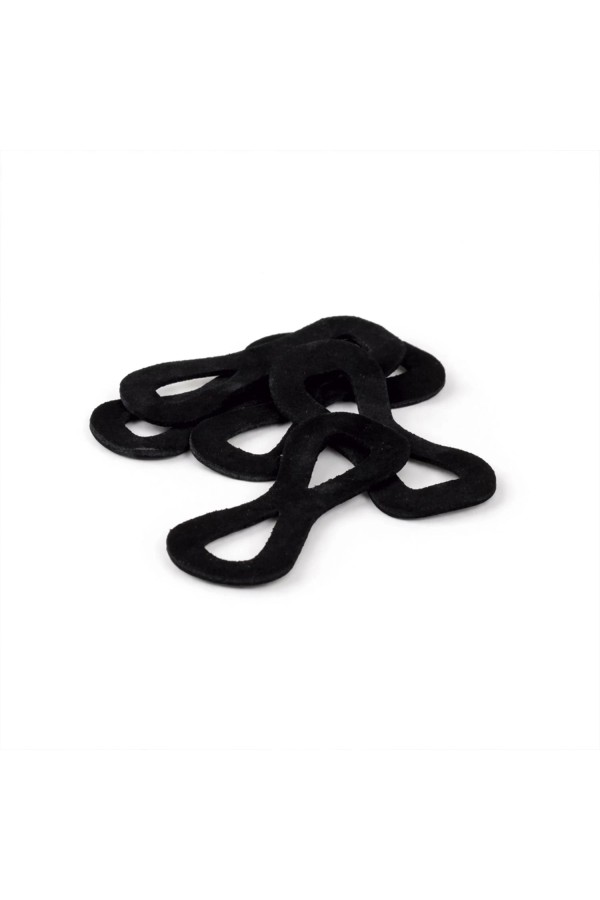 Altea Splitleather Stücke - Schwarz