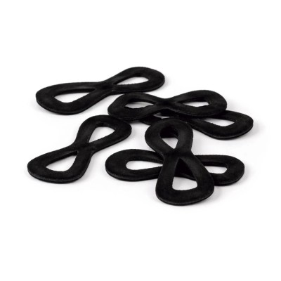 Altea Splitleather Stücke - Schwarz
