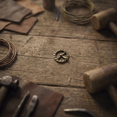 Brigid Buckle - Goud