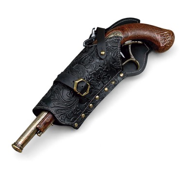 Jack Rackham Pistol Holder Deluxe Left - Black