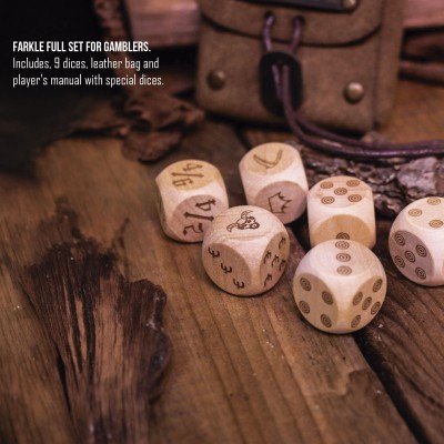 Farkle-tärningsspel - Maldita-setet