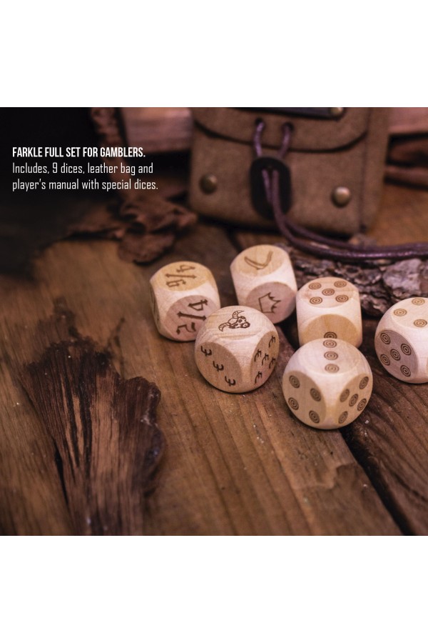Farkle-tärningsspel - Maldita-setet