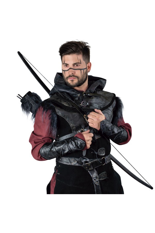 Shadow Archer - Komplett mörk bågskytteskurkkostymset
