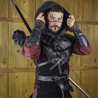 Schattenbogener - Dark Archer Rogue Full-Kostümsatz