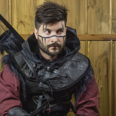 Schattenbogener - Dark Archer Rogue Full-Kostümsatz