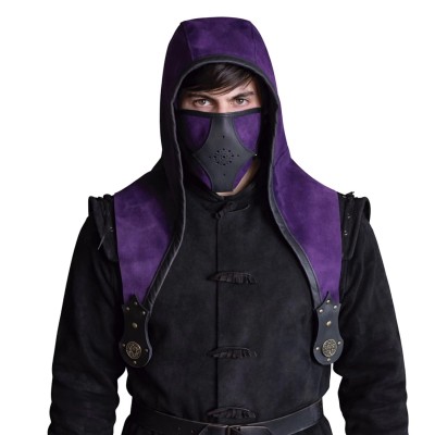Akku Splitleather Hood und Maske
