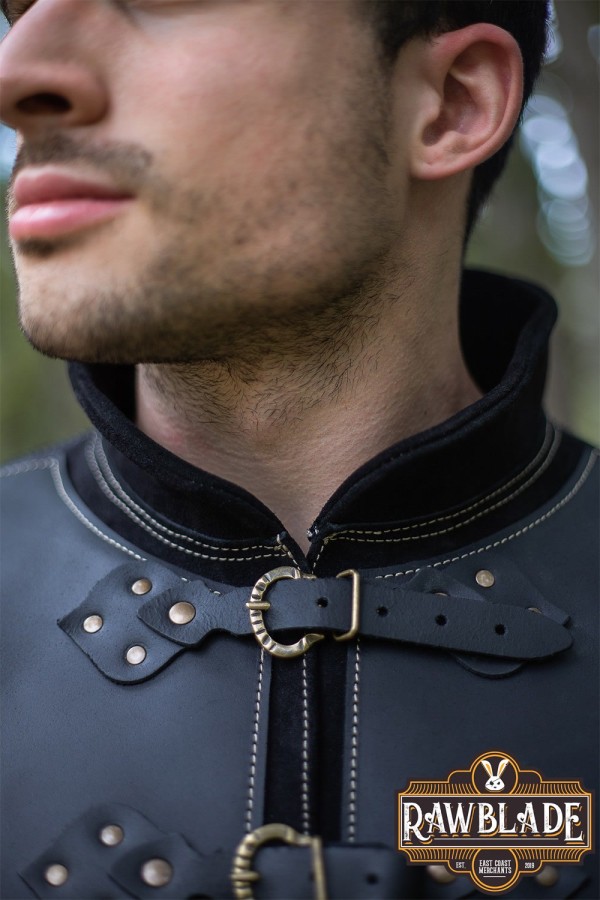 Jittu Jan Armorato Jerkin - Nero