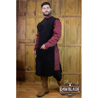 John Splitleather Tabard - Zwart