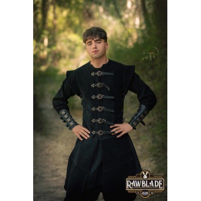 Jules Long Cuir Jerkin