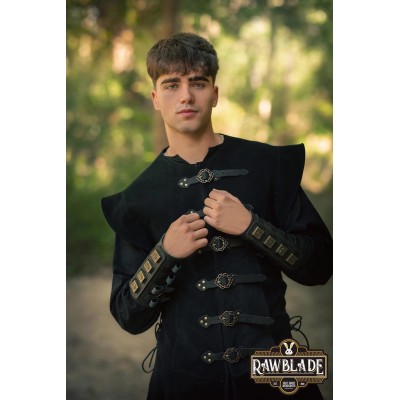 Jules Long Cuir Jerkin