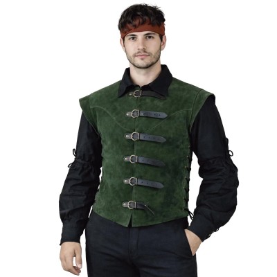 Jules Short Splitleather Jerkin