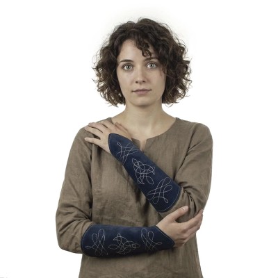 Vryla Premium Bracers - Nero