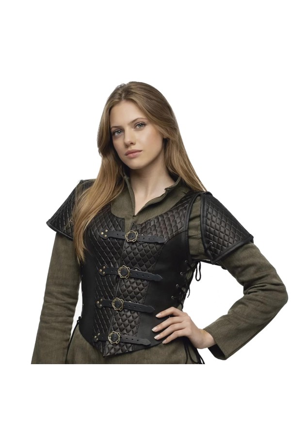Lyanna medeltida läderjacka