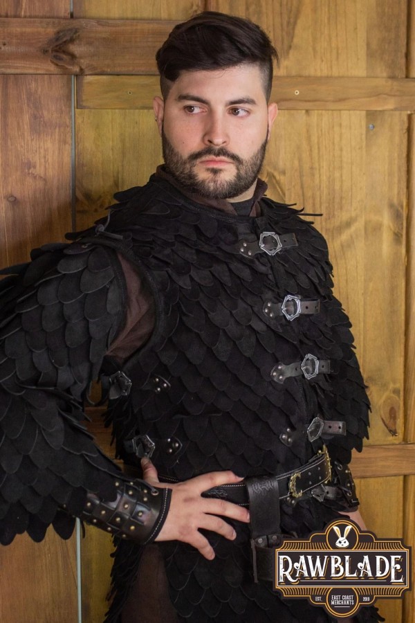 Armure d'échelle Oria - Noir
