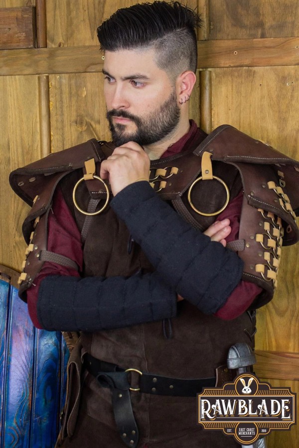Gareth bras gambeson - noir