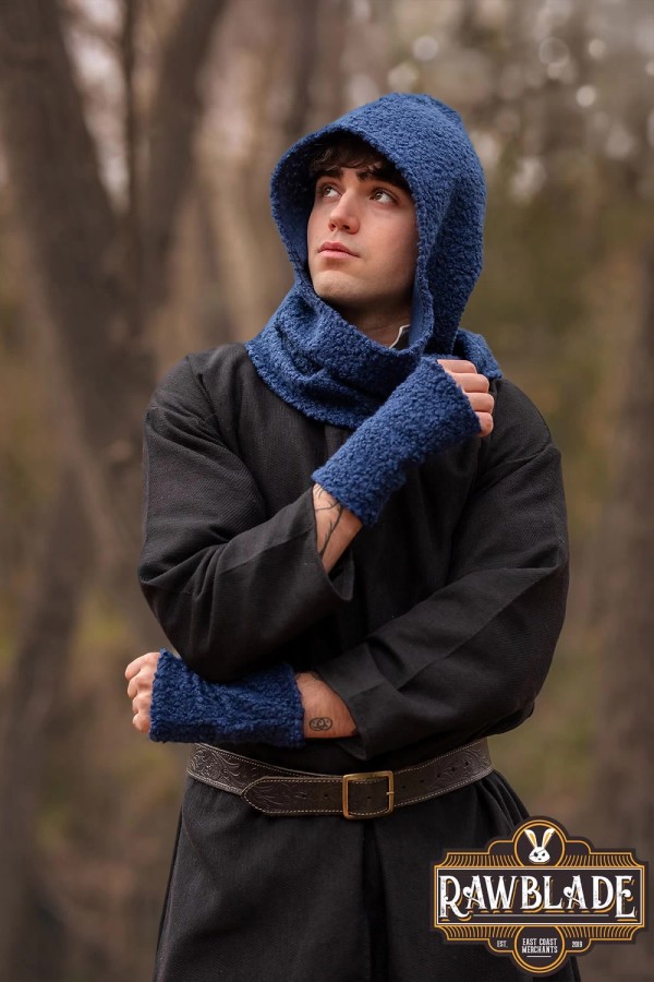 Set de hotte et de mitat médiéval