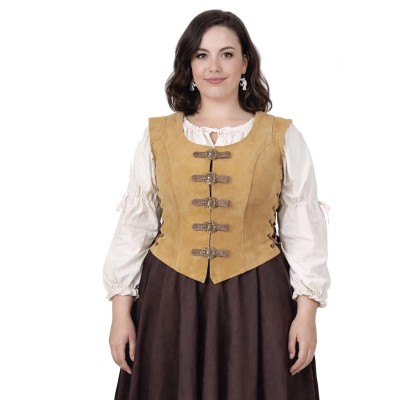 Julienne Leather Kort livstycke