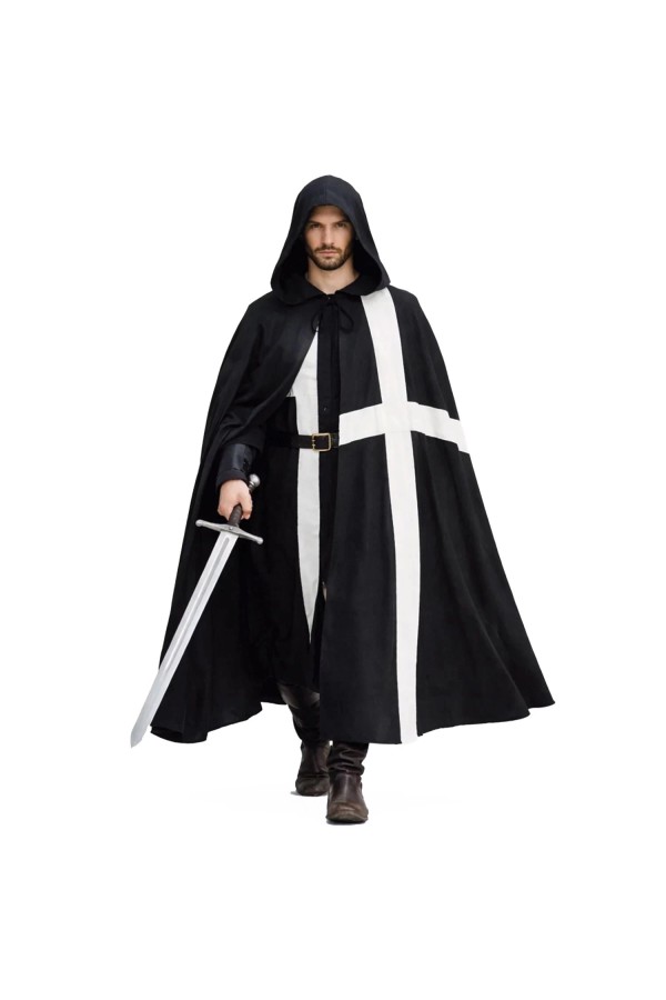 Hooded Medieval Cape