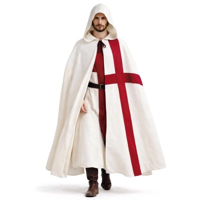 Hooded Medieval Cape
